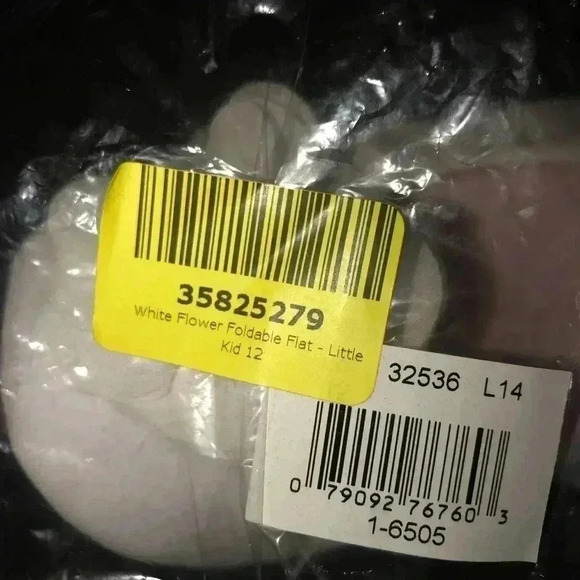 BABY DEER EMBELLISHED BALLET STYLE SLIPPERS SZ 12 - Picture 4 of 7